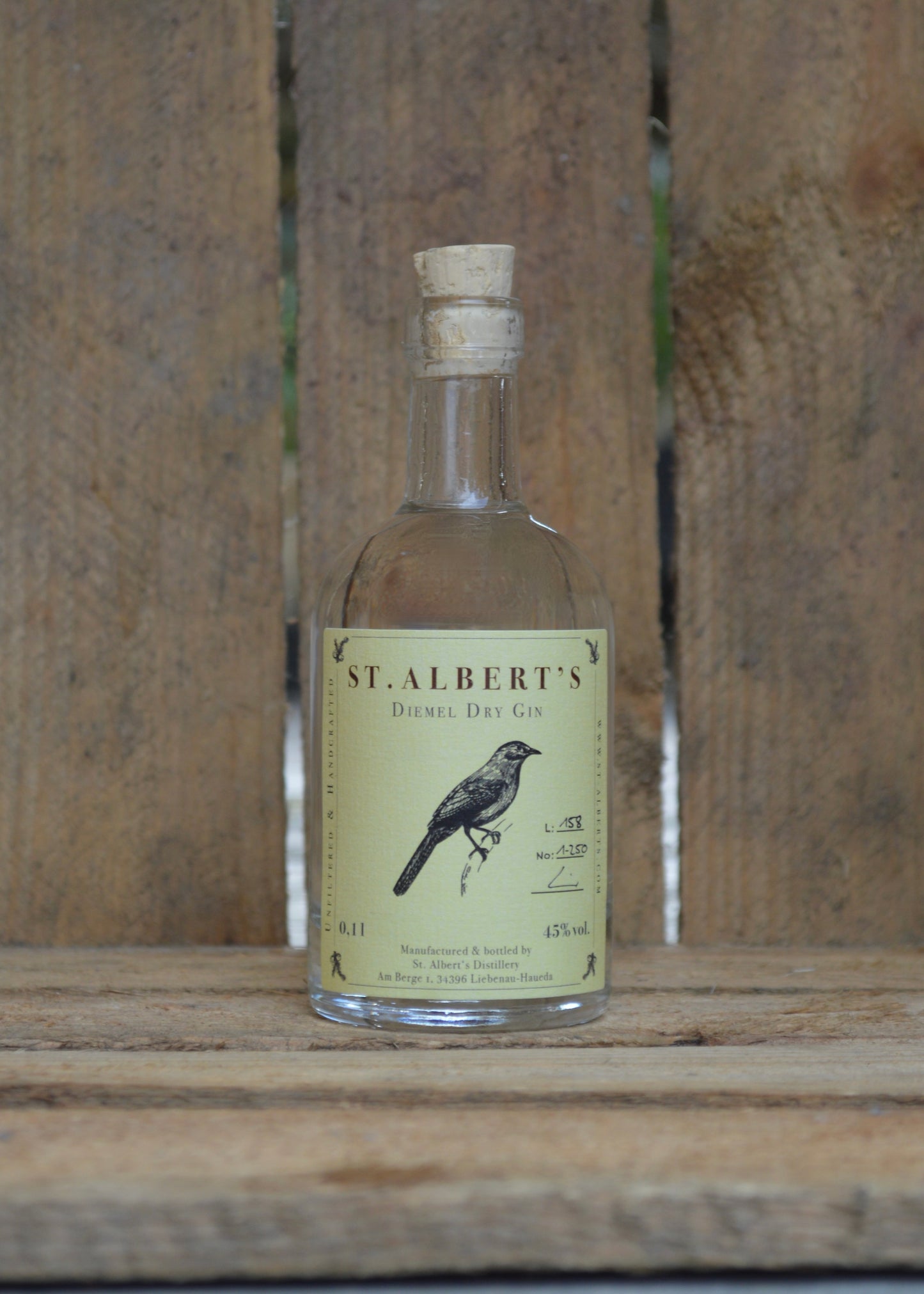 Mini St. Albert's Diemel Dry Gin