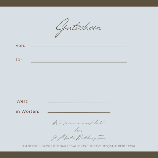 Gutschein Gin Wanderung