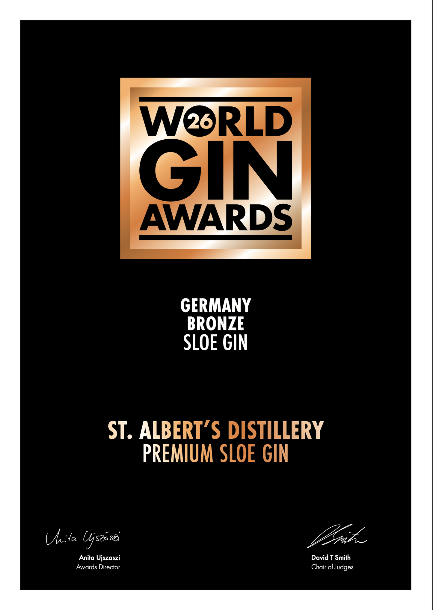 St. Albert's Premium Sloe Gin