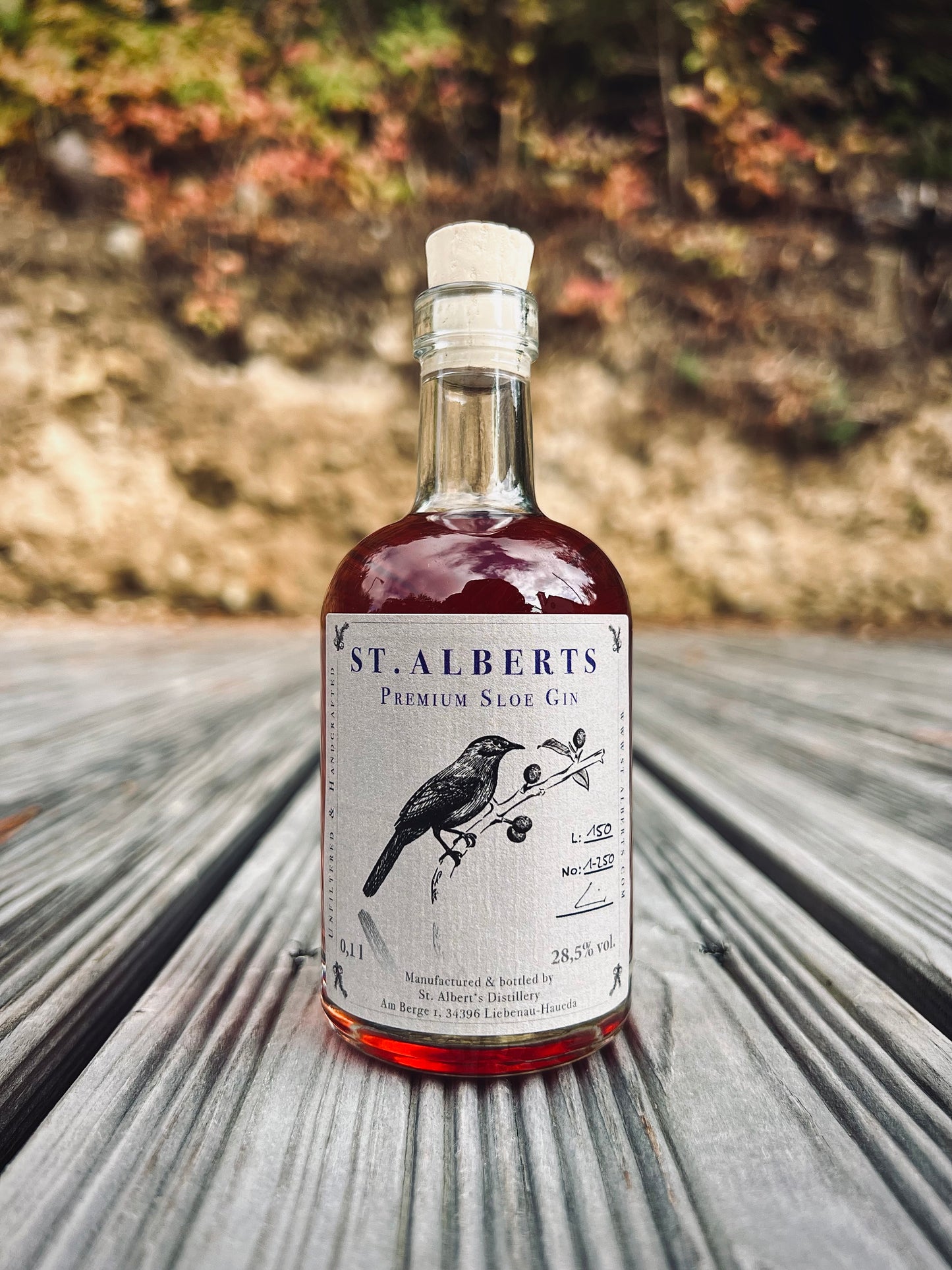 Mini St. Albert's Premium Sloe Gin